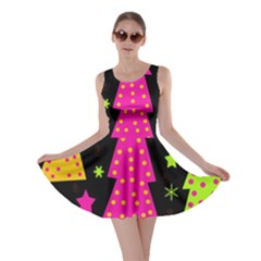 Colorful Xmas Skater Dress by Valentinaart