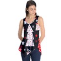 Red playful Xmas Sleeveless Tunic View1