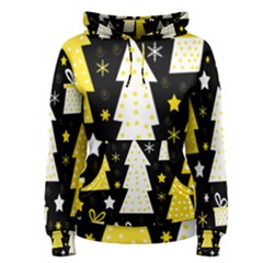 Yellow Playful Xmas Women s Pullover Hoodie