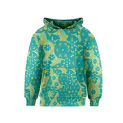 Cyan design Kids  Pullover Hoodie