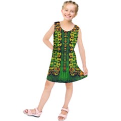 Magical Forest Of Freedom And Hope Kids  Tunic Dress