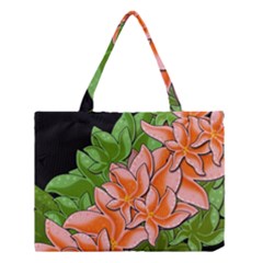 Decorative Flowers Medium Tote Bag