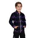 Purple elegant Xmas Wind Breaker (Kids) View1