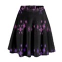 Purple elegant Xmas High Waist Skirt View1