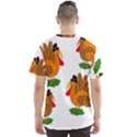 Thanksgiving turkeys Men s Sport Mesh Tee View2