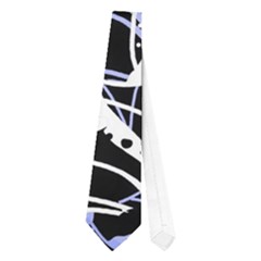 Decorative Abstract Floral Desing Neckties (one Side) 