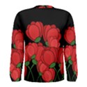 Red tulips Men s Long Sleeve Tee View2