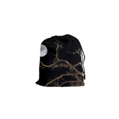 Nature Dark Scene Drawstring Pouches (xs)  by dflcprints