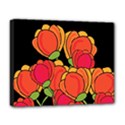 Orange tulips Deluxe Canvas 20  x 16   View1