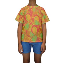 Orange Garden Kids  Short Sleeve Swimwear