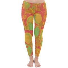 Orange Garden Classic Winter Leggings