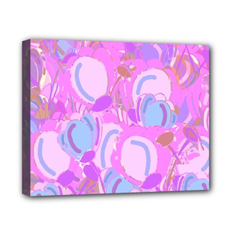 Pink Garden Canvas 10  X 8  by Valentinaart