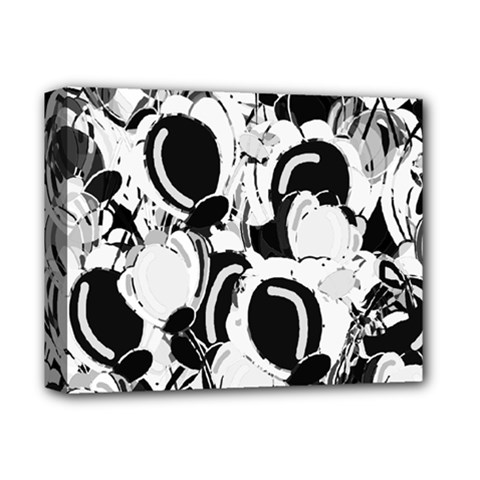 Black And White Garden Deluxe Canvas 14  X 11 