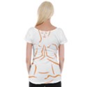 Budda Design Women s Cap Sleeve Top View2