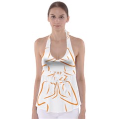 Budda Design Babydoll Tankini Top