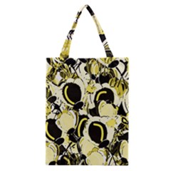 Yellow Abstract Garden Classic Tote Bag