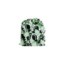 Green abstract garden Drawstring Pouches (XS)  View1