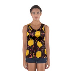 Yellow Roses  Women s Sport Tank Top 