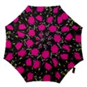 Pink roses  Hook Handle Umbrellas (Medium) View1