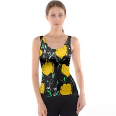 Yellow Roses 2 Tank Top by Valentinaart