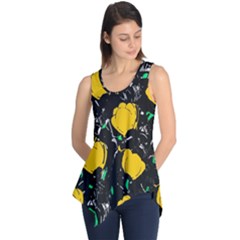 Yellow Roses 2 Sleeveless Tunic