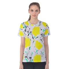 Yellow Roses 2 Women s Cotton Tee