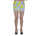 Yellow roses 2 Skinny Shorts View1