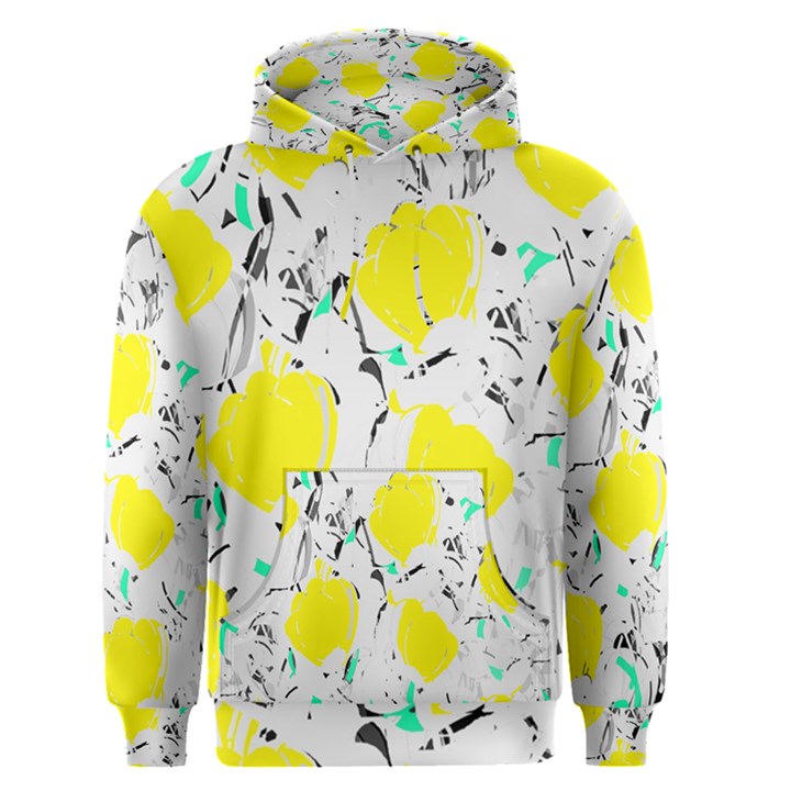 Yellow roses 2 Men s Pullover Hoodie