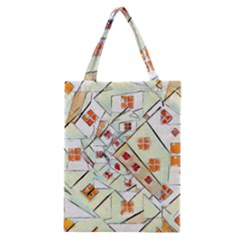 Multicolor Abstract Painting  Classic Tote Bag