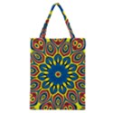 Yellow Flower Mandala Classic Tote Bag View1