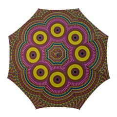 Ornament Mandala Golf Umbrellas