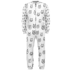 Sketchy Cats Onepiece Jumpsuit (men) 