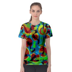 Colorful Smoothie  Women s Sport Mesh Tee