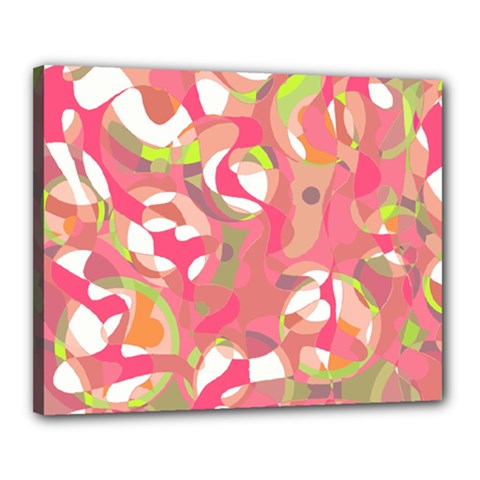 Pink Smoothie  Canvas 20  X 16 