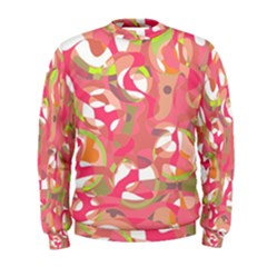 Pink Smoothie  Men s Sweatshirt by Valentinaart