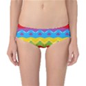 Colorful waves                                                                                                           Classic Bikini Bottoms View1