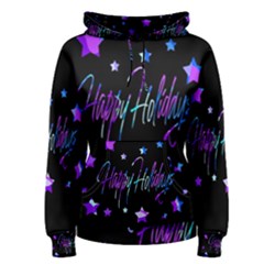 Happy Holidays 6 Women s Pullover Hoodie by Valentinaart