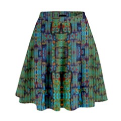 A Bird I Am From Paradise High Waist Skirt