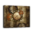 Wonderful Steampunk Design With Clocks And Gears Canvas 10  x 8  View1