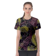 Abstract Garden Women s Sport Mesh Tee