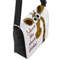 Giraffe joke Flap Messenger Bag (S) View2