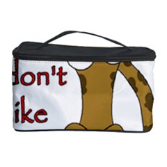 Giraffe Joke Cosmetic Storage Case by Valentinaart