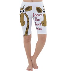 Giraffe Joke Cropped Leggings 