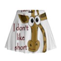 Giraffe joke Mini Flare Skirt View1