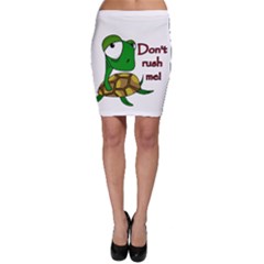 Turtle Joke Bodycon Skirt by Valentinaart