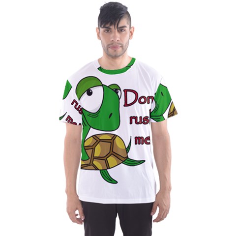 Turtle Joke Men s Sport Mesh Tee by Valentinaart