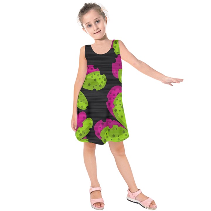 Decorative leafs  Kids  Sleeveless Dress