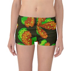 Autumn Leafs Boyleg Bikini Bottoms