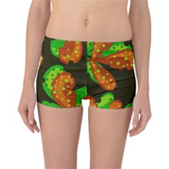 Autumn Leafs Reversible Boyleg Bikini Bottoms