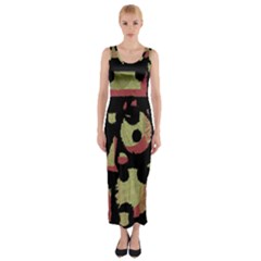 Papyrus  Fitted Maxi Dress by Valentinaart